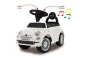 Op afstand bedienbaar - Jamara Push Car Fiat 500 Wit - 460325