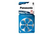 Batterij - Panasonic PR675 - Batterij 6 x PR44 Zink Lucht - PR-675/6LB