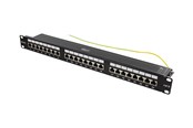 Accessoires - Deltaco STP patchpaneel 24xRJ45 Cat6 1U 19" m - PAN-201