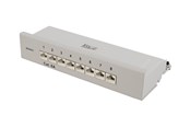 Accessoires - Deltaco Patchpaneel 8xRJ45 Cat6a wandmonteerbaar - PAN-210