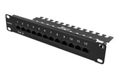 Accessoires - Deltaco 10-PATCH16 Patch panel 12 ports Cat6 UT - 10-PATCH16