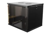 Rackkoffers - Deltaco 19" kast 9U 540x450mm staand of wandmontage - 19-5409B