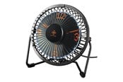 Klimaat, ventilator en airconditioning - Deltaco GAMING USB PC fan with clock Zwart - GAM-054