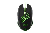 Muis - Esperanza MX209 CLAW - Muis - USB - Muis - Optisch - 6 knoppen - Groen - EGM209G