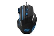 Muis - Esperanza MX201 WOLF - Muis - USB - Blauw - Muis - Optisch - 7 knoppen - Blauw - EGM201B