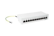 Accessoires - LogiLink Patchpaneel Tafel/Muur Cat.6 STP 12 Poorten. - NP0017A