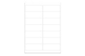 Papier, fotopapier en etiketten - MediaRange - multi-purpose labels - 700 label(s) - 99.1 x 38.1 mm - MRINK146