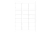 Papier, fotopapier en etiketten - MediaRange - veelzijdige labels - 1050 label(s) - 63,5 x 38,1 mm - MRINK148