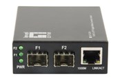 Repeater & zendontvanger - LevelOne GVT-2011 - glasvezel media converter - 10Mb LAN 100Mb LAN GigE - GVT-2011