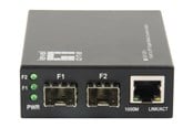 Repeater & zendontvanger - LevelOne GVT-2011 - glasvezel media converter - 10Mb LAN 100Mb LAN GigE - GVT-2011