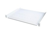 Rackkoffers - LogiLink SF1C45G 19" cantilever rack shelf front screw fixing 350mm depth grey - SF1C45G