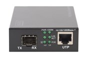 Repeater & zendontvanger - DIGITUS Gigabit PoE Media Converter - DN-82140