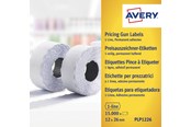 Papier, fotopapier en etiketten - Avery Labels 26x12mm G2 Wit - PLP1226