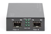Repeater & zendontvanger - DIGITUS DN-82133 Gigabit Multimode/Singlemode Media Converter SFP - DN-82133