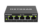 Switch - Netgear GS305E 5-Port Gigabit Ethernet SOHO Plus Schakelaar - GS305E-100PES