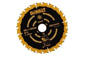 Cirkelzaag - Dewalt Extreme 2nd Fix Circular Saw Blade 190mm 30mm Bore 24T - DT10304-QZ