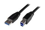 USB-kabel - StarTech.com Active USB 3.0 USB-A Aan USB-B Cable - M/M - USB 3.1 Gen 1 - USB cable - 5 m - USB3SAB5M