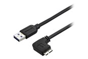 USB-kabel - StarTech.com Slimme haakse Micro USB 3.0-kabel M/M - USB 3.1 Gen 1 - USB-kabel - 50 cm - USB3AU50CMRS