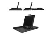 KVM Switch - StarTech.com Rackmount KVM Console - 8 Ports with 17" LCD Monitor - KVM console - RKCONS1708K