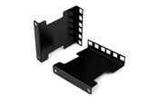 Rackkoffers - StarTech.com 2U Server Rack Depth Extender Adapterset - Recess / Extend 4" rack rail AV / multimedia paneel - 2U - RDA2U