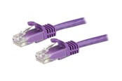 Netwerk - kabel - StarTech.com Paars Cat6 / Cat 6 Snagless Ethernet Patch Cable 3 m - Netwerk cable - 3 m - Paars - Paars - 3m - N6PATC3MPL