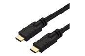 Beelscherm- en tv-kabel - StarTech.com HDMI - Skærmkabel - 15m - Sort - HD2MM15MA