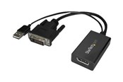 Beelscherm- en tv-kabel - StarTech.com DVI Aan DisplayPort adapter - USB Stroom - 24+1-pins digitale DVI Aan DP Converter - display AV / multimedia paneel - DVI2DP2