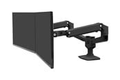 Monitorbevestiging - Ergotron LX Dual Side-by-Side ARM - Zwart - 45-245-224