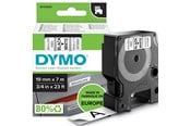 Papier, fotopapier en etiketten - DYMO D1 Tape 19mm x 7m (zwart op wit) - 45803
