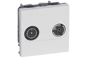 Schakeleenheden - Legrand 9.52 med F tv/rd skt (ech01) - 78783