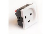 Schakeleenheden - Legrand 2p+e socket danish standard - 77508