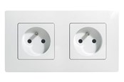 Schakeleenheden - Legrand Niloe frame 2 gangwhite - 665002