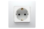 Schakeleenheden - Legrand Niloe 2x2 schuko socket outlet white - 664731