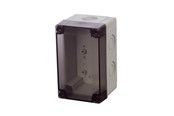 Schakelkasten en kasten - FIBOX Enclosure PC metric smoked transparent Cover pcm 100/75 t - 6016902