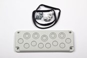 Schakelkasten en kasten - FIBOX Flange set mb 10889-pm size 2 8xm20+5xm16/26 - 2550404