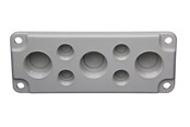 Schakelkasten en kasten - FIBOX Mb10017-pm / oezxc 1 kabelwartelplaat set compleet. - 2550062