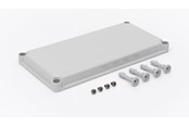 Schakelkasten en kasten - FIBOX Cover ekm30-g grey 380x190x30 - 3730145