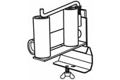 Trays, railkoker en bevestigingen - Wibe Kabelrolletjes - 718660