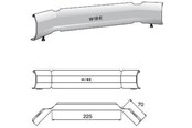 Trays, railkoker en bevestigingen - Wibe Junction coupling 14 hdg - 725096