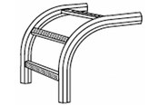 Trays, railkoker en bevestigingen - Wibe Verticaal riser 18/500 hdg - 718181