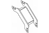 Trays, railkoker en bevestigingen - Wibe Extern bend 90 200mm - CSU36222002