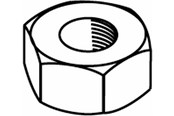 Trays, railkoker en bevestigingen - Wibe Nut m8 hdg - 725085