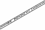 Trays, railkoker en bevestigingen - Wibe Universele verloopstuk - CSU08960000