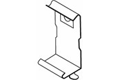 Trays, railkoker en bevestigingen - Wibe Klem for fixing separation wall - CSU08870500
