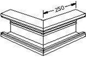 Trays, railkoker en bevestigingen - Hager Extern corner br 70130 pw - L8772PERL