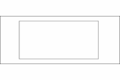 Trays, railkoker en bevestigingen - Hager Cover 3m 3sc/br 170 perlewhite - 3SC/BR170PH