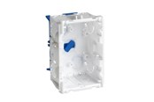 Trays, railkoker en bevestigingen - Hager Junction box clicline single - SC1-BRHN/BLÅ FOD