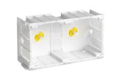Trays, railkoker en bevestigingen - Hager Junction box double opus - 504N 3202