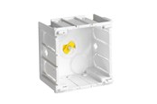 Trays, railkoker en bevestigingen - Hager Junction box single opus - SO1-BR/GUL FOD