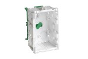 Trays, railkoker en bevestigingen - Hager Knooppunt doos clicline single br - SC1-BR/GRØN FOD